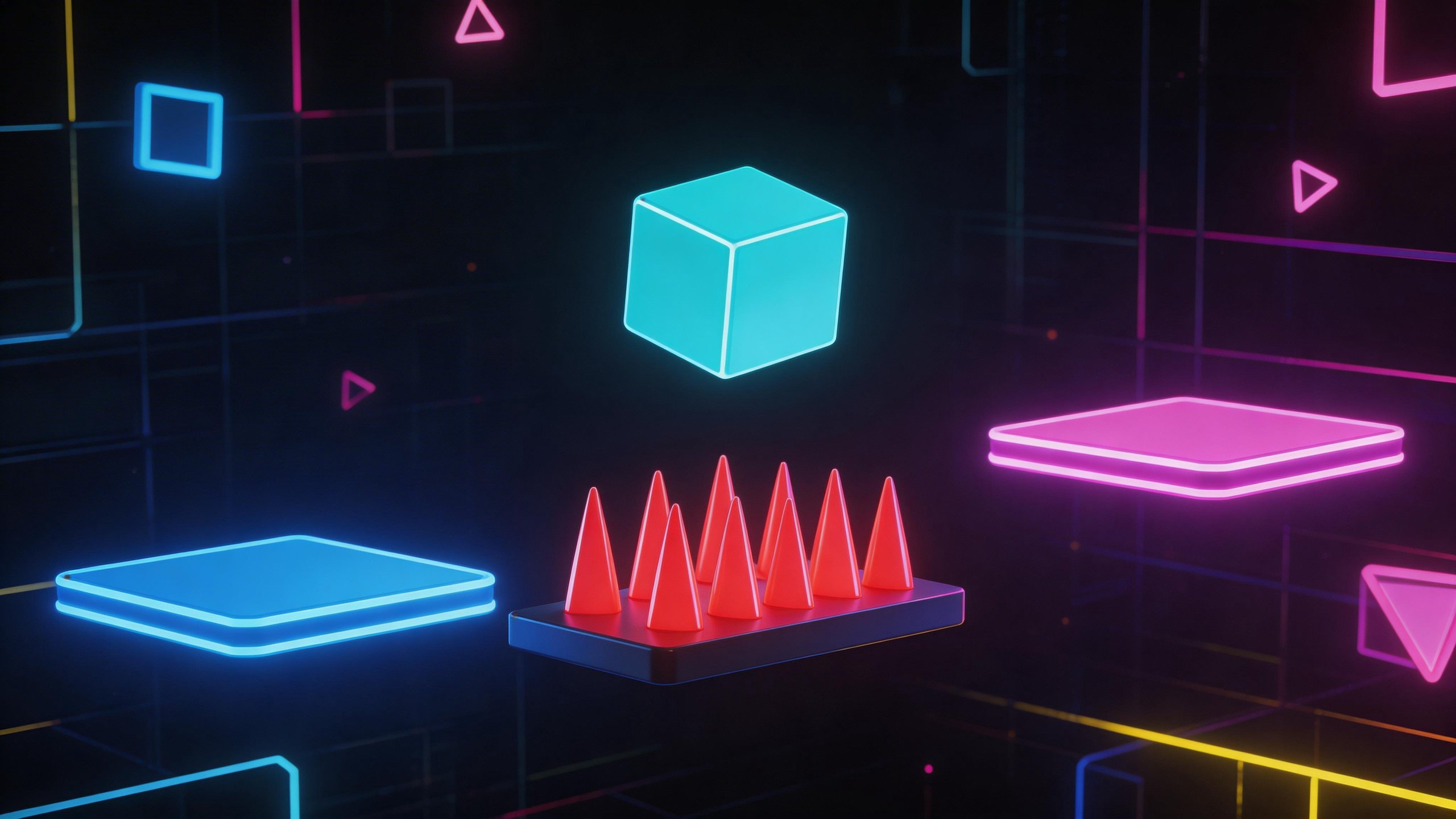 Geometry Lite gameplay